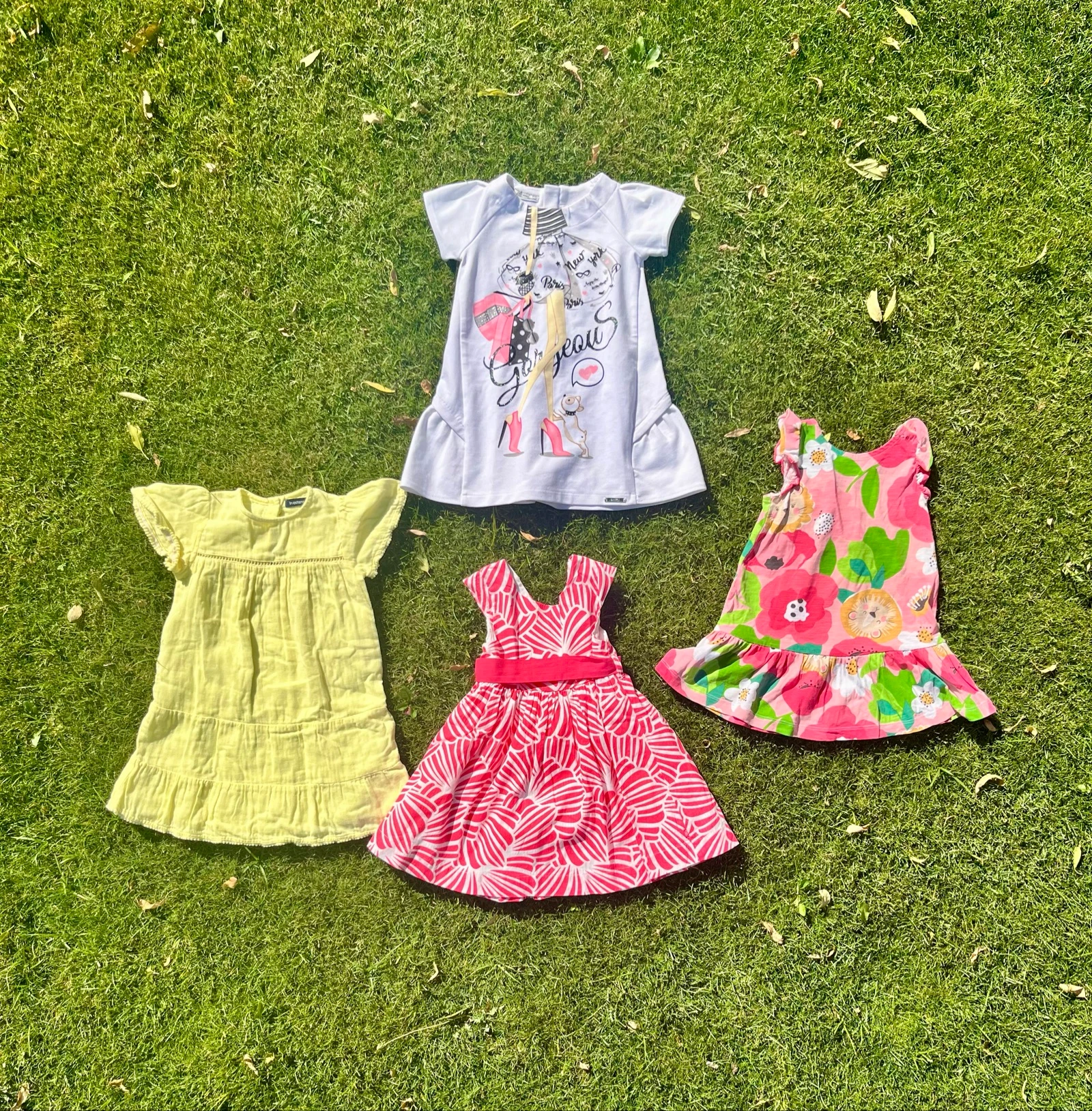 Vestidos de verano 2 años